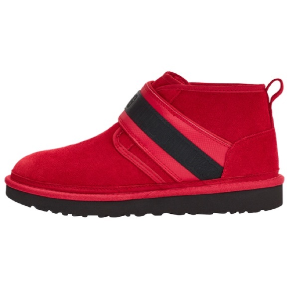 ?NWOT Men’s UGG Neumel Snapback Red Suede Leather, 11 main image 7